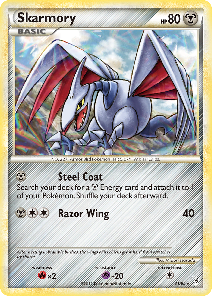 Skarmory (31/95) [HeartGold & SoulSilver: Call of Legends] | Odin's Place