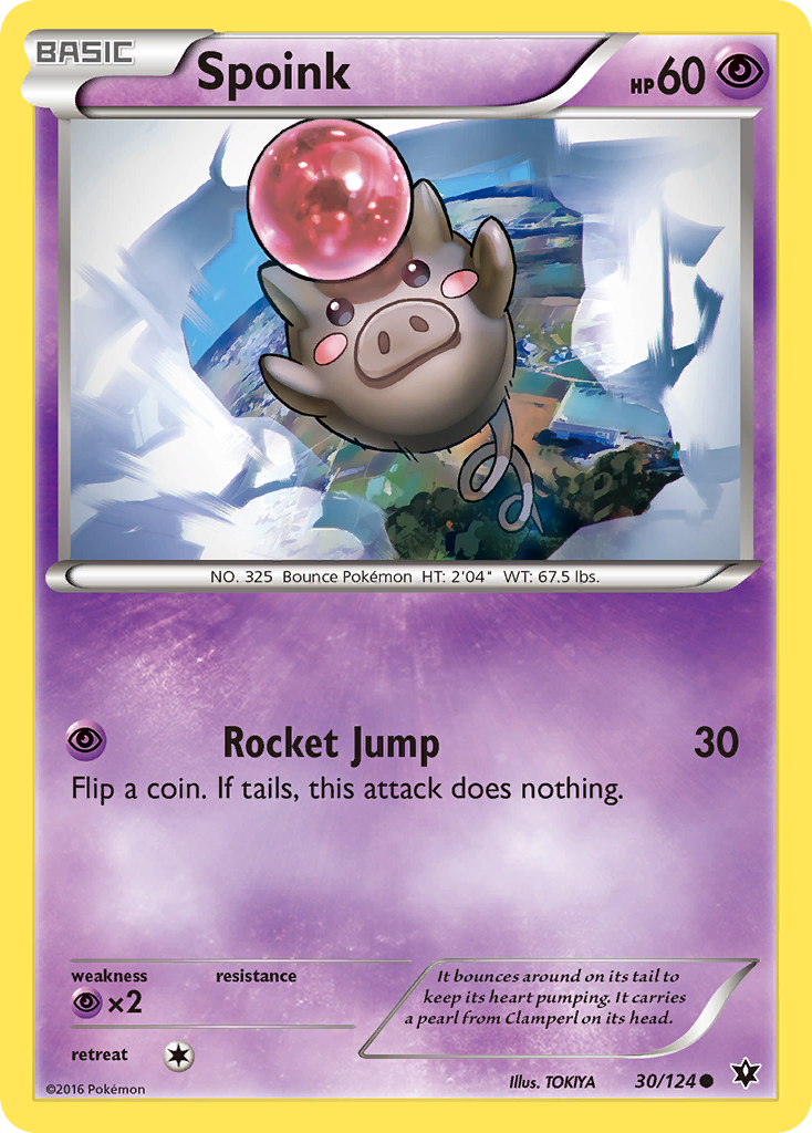 Spoink (30/124) [XY: Fates Collide] | Odin's Place