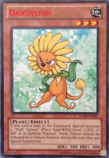 Dandylion (Red) [DL18-EN005] Rare | Odin's Place
