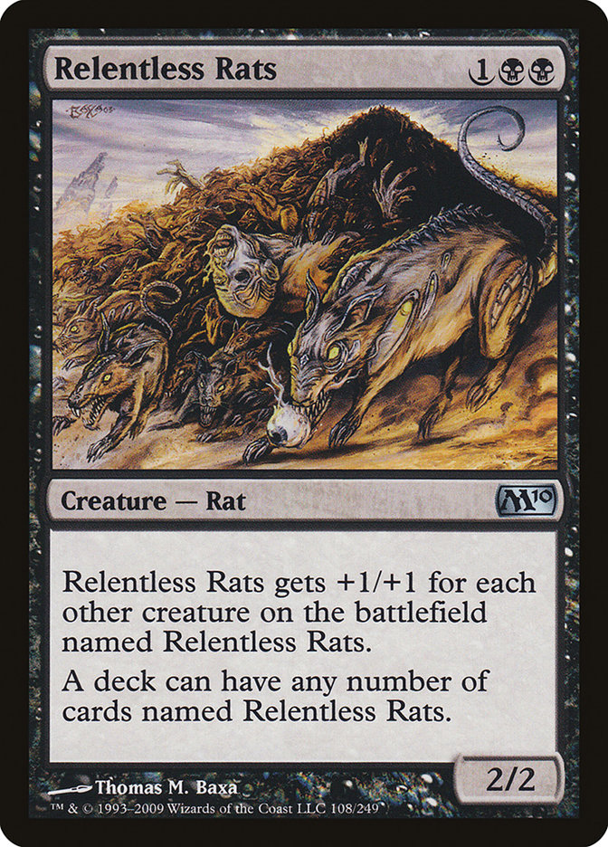 Relentless Rats (108) [Magic 2010] | Odin's Place