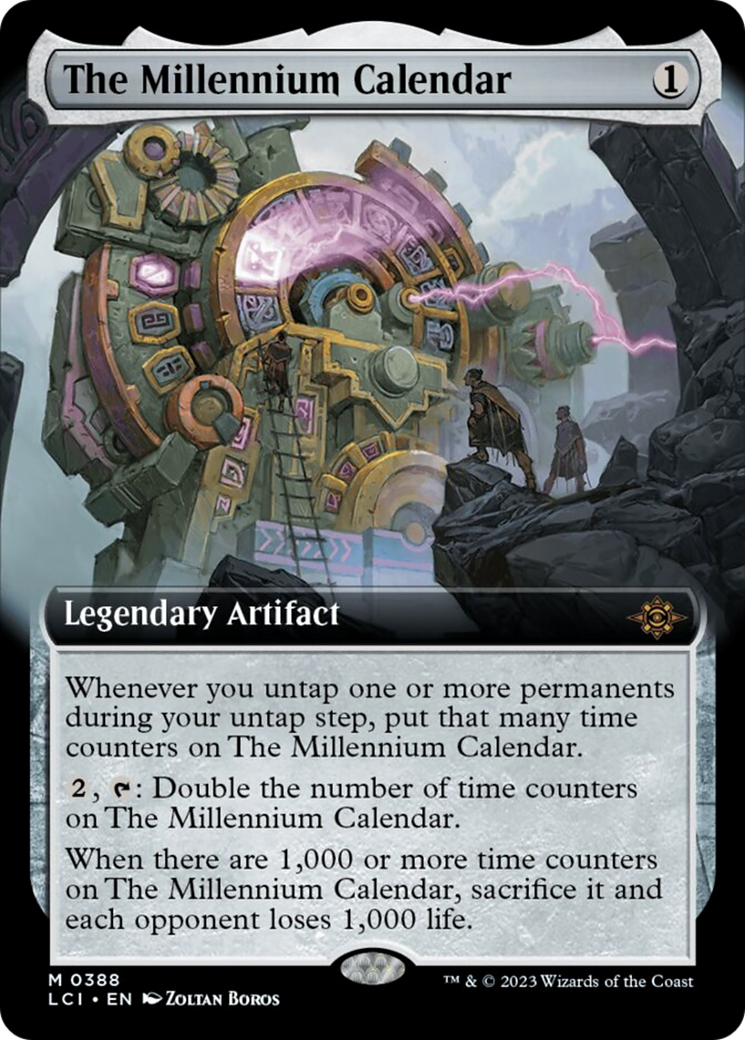 The Millennium Calendar (Extended Art) [The Lost Caverns of Ixalan] | Odin's Place