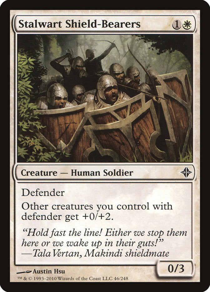 Stalwart Shield-Bearers (46) [Rise of the Eldrazi] | Odin's Place