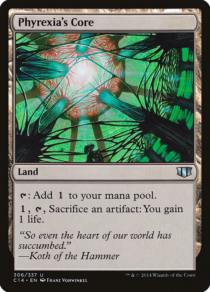 Phyrexia's Core (306) [Commander 2014] | Odin's Place