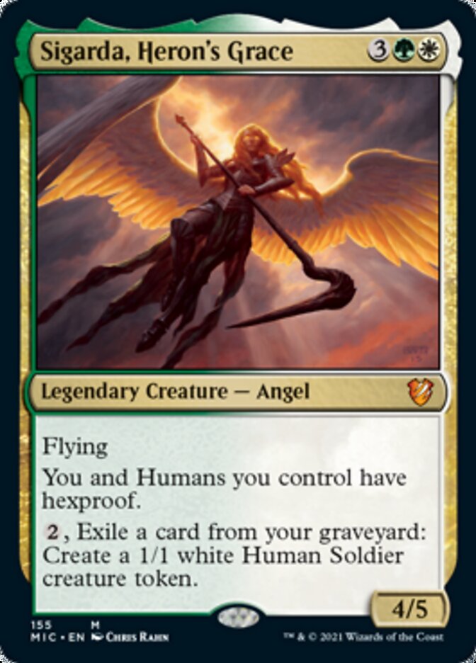 Sigarda, Heron's Grace [Innistrad: Midnight Hunt Commander] | Odin's Place