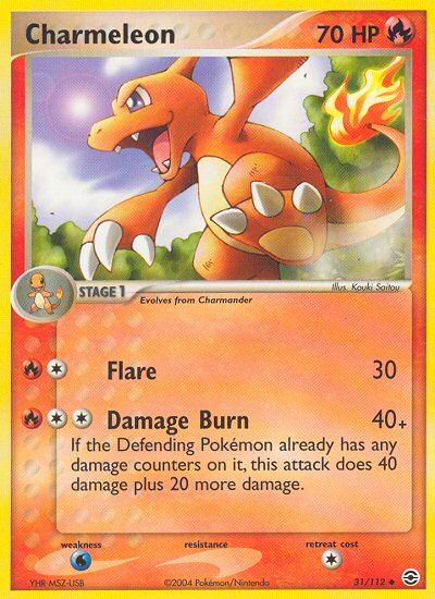 Charmeleon (31/112) [EX: FireRed & LeafGreen] | Odin's Place