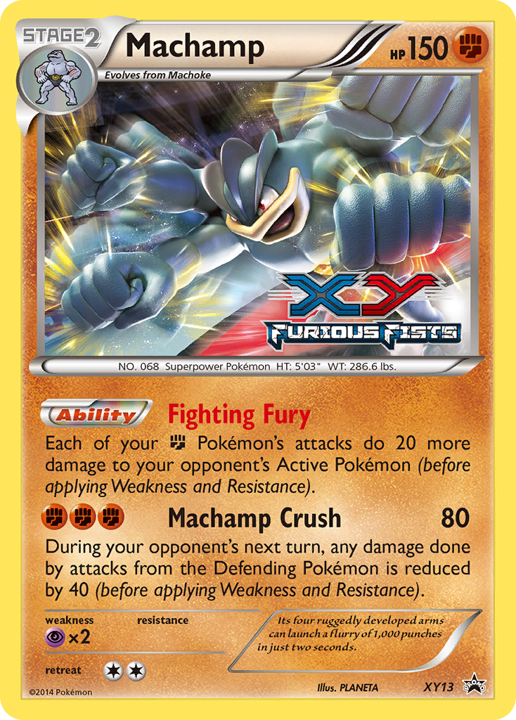 Machamp (XY13) [XY: Black Star Promos] | Odin's Place