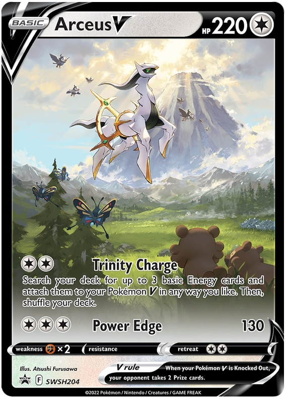 Arceus V (SWSH204) [Sword & Shield: Black Star Promos] | Odin's Place