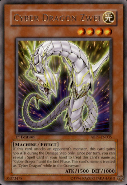 Cyber Dragon Zwei [ABPF-EN035] Rare | Odin's Place