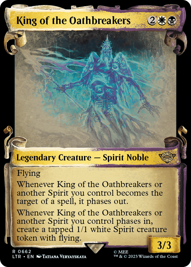 King of the Oathbreakers [The Lord of the Rings: Tales of Middle-Earth Showcase Scrolls] | Odin's Place