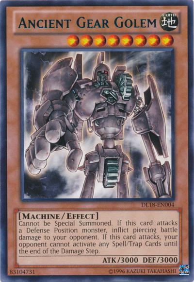 Ancient Gear Golem (Green) [DL18-EN004] Rare | Odin's Place