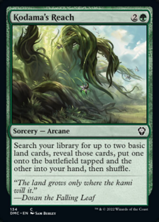 Kodama's Reach [Dominaria United Commander] | Odin's Place