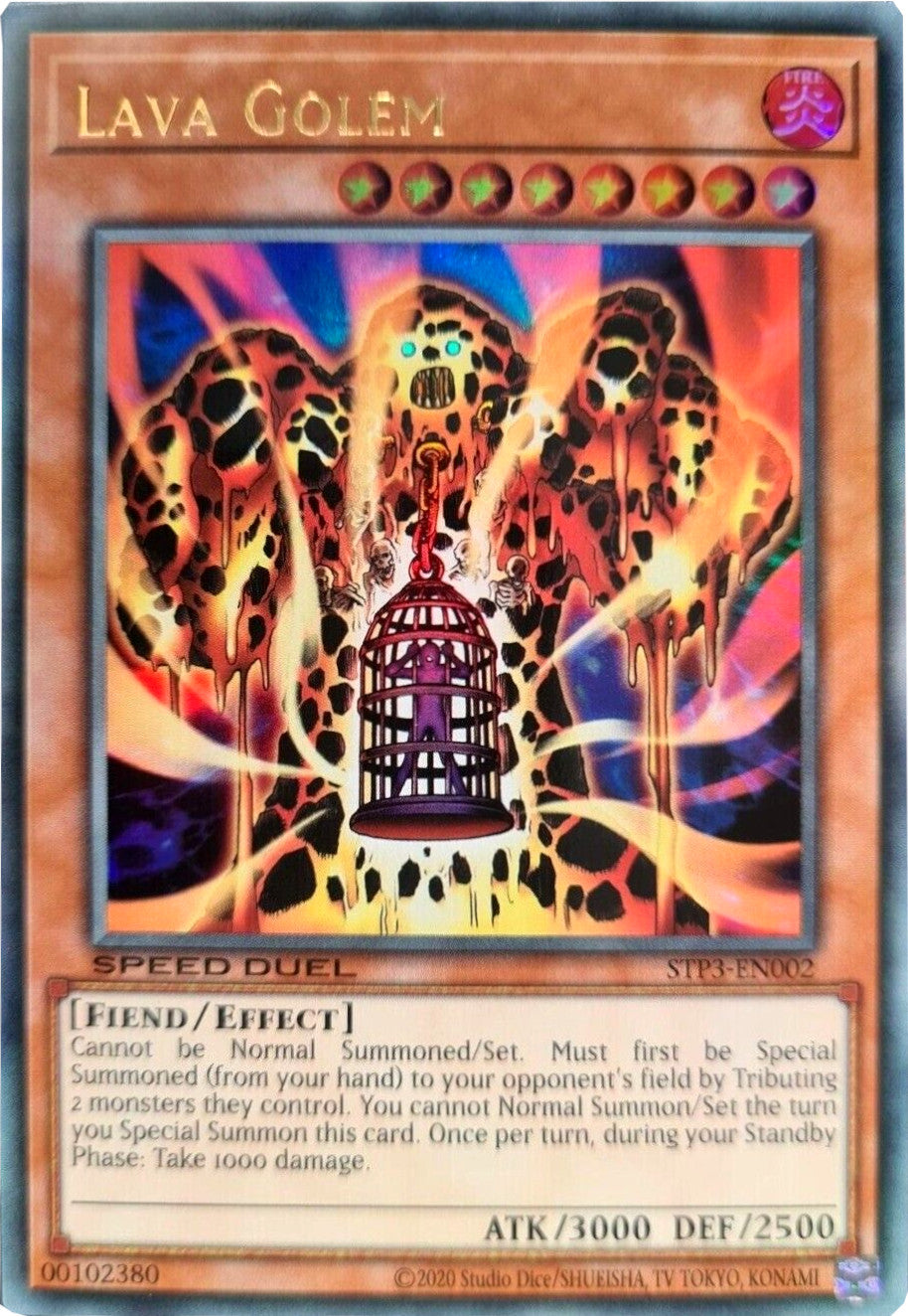 Lava Golem [STP3-EN002] Ultra Rare | Odin's Place