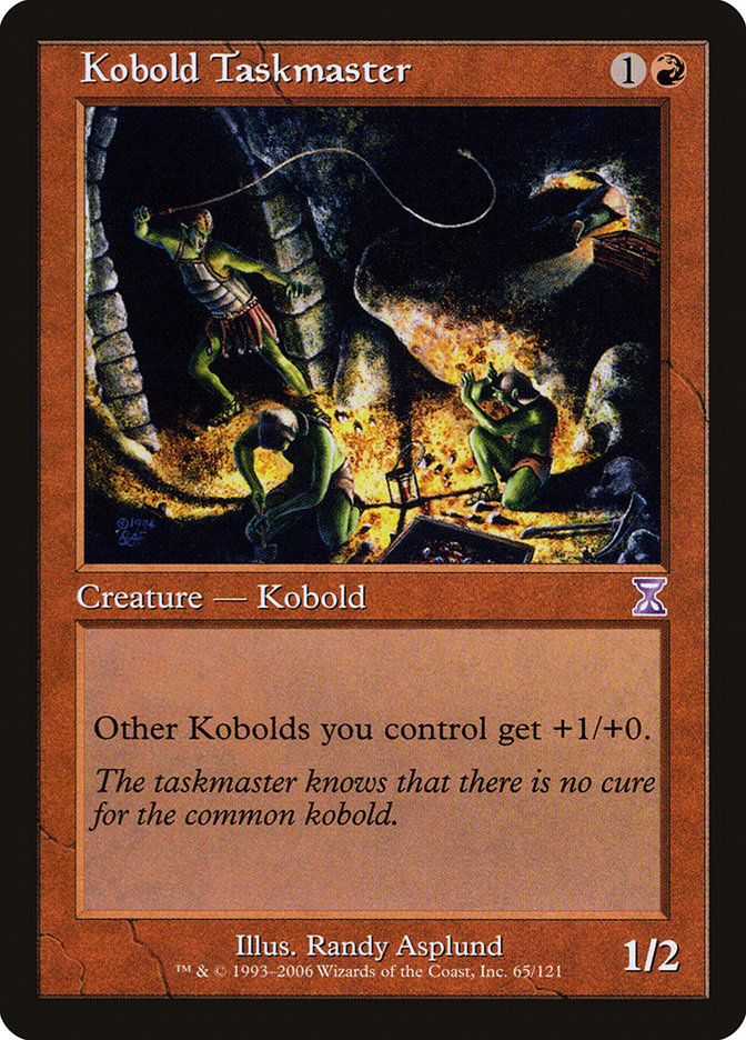 Kobold Taskmaster (65) [Time Spiral Timeshifted] | Odin's Place