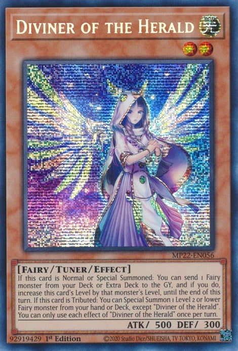 Diviner of the Herald [MP22-EN056] Prismatic Secret Rare | Odin's Place