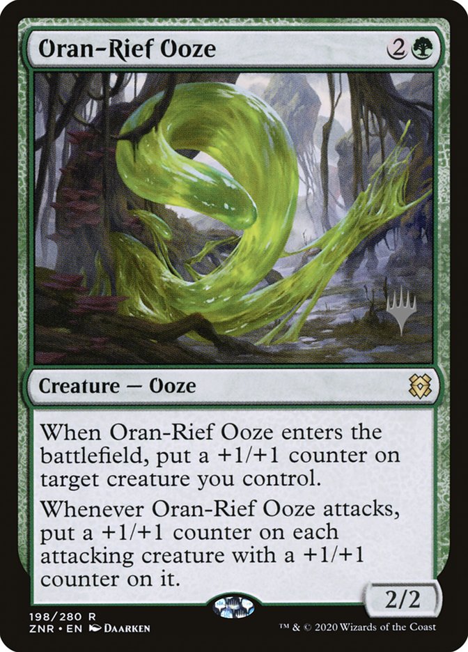 Oran-Rief Ooze (Promo Pack) [Zendikar Rising Promos] | Odin's Place