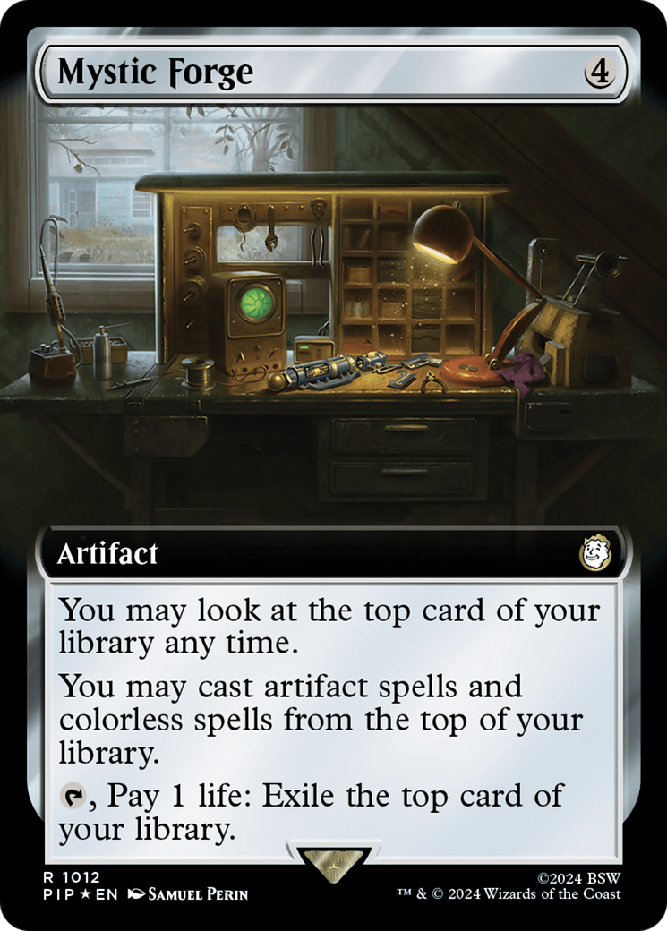 Mystic Forge (Extended Art) (Surge Foil) [Fallout] | Odin's Place