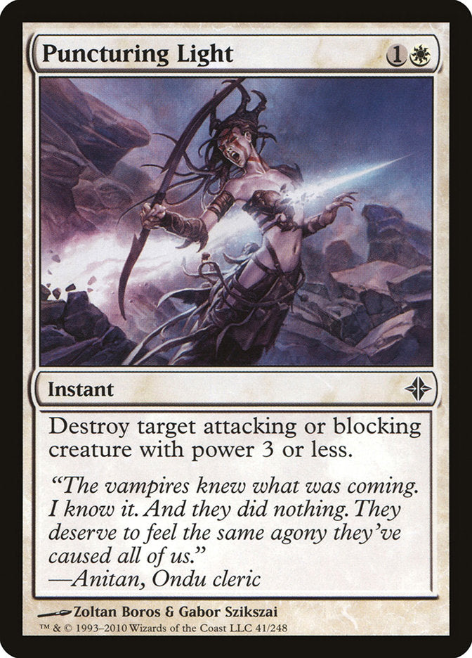 Puncturing Light (41) [Rise of the Eldrazi] | Odin's Place