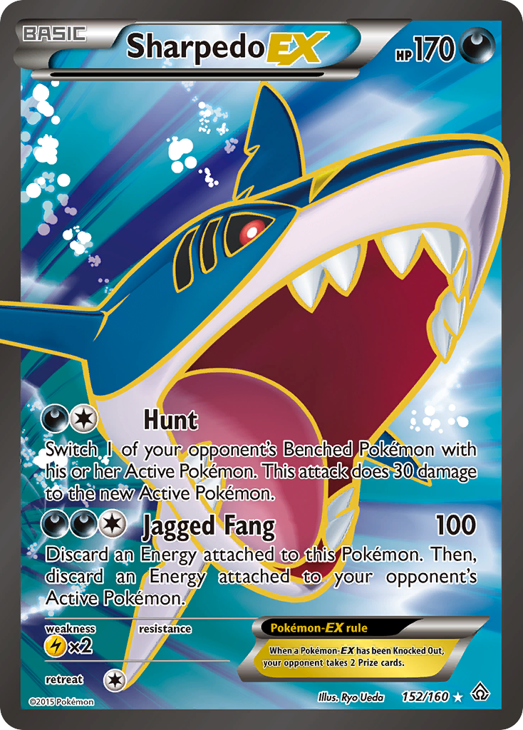 Sharpedo EX (152/160) [XY: Primal Clash] | Odin's Place