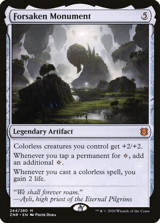 Forsaken Monument [Zendikar Rising] | Odin's Place