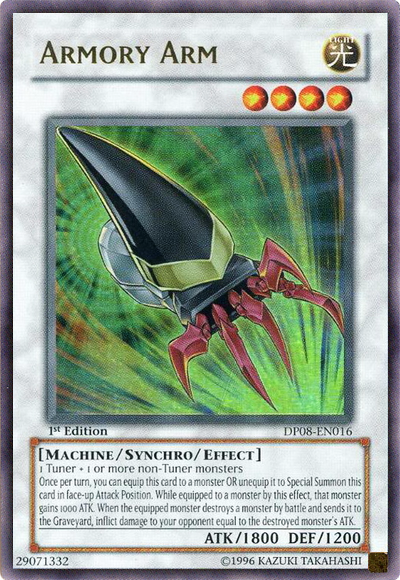 Armory Arm [DP08-EN016] Ultra Rare | Odin's Place