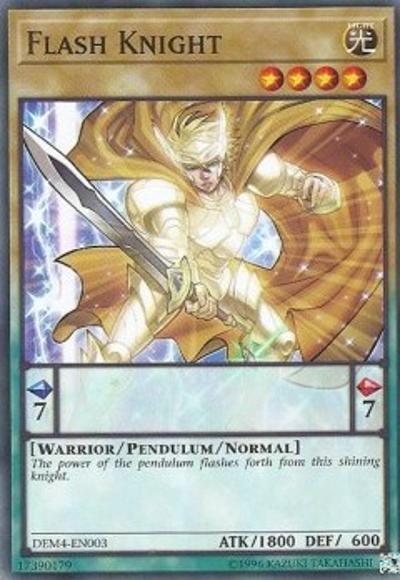 Flash Knight [DEM4-EN003] Common | Odin's Place