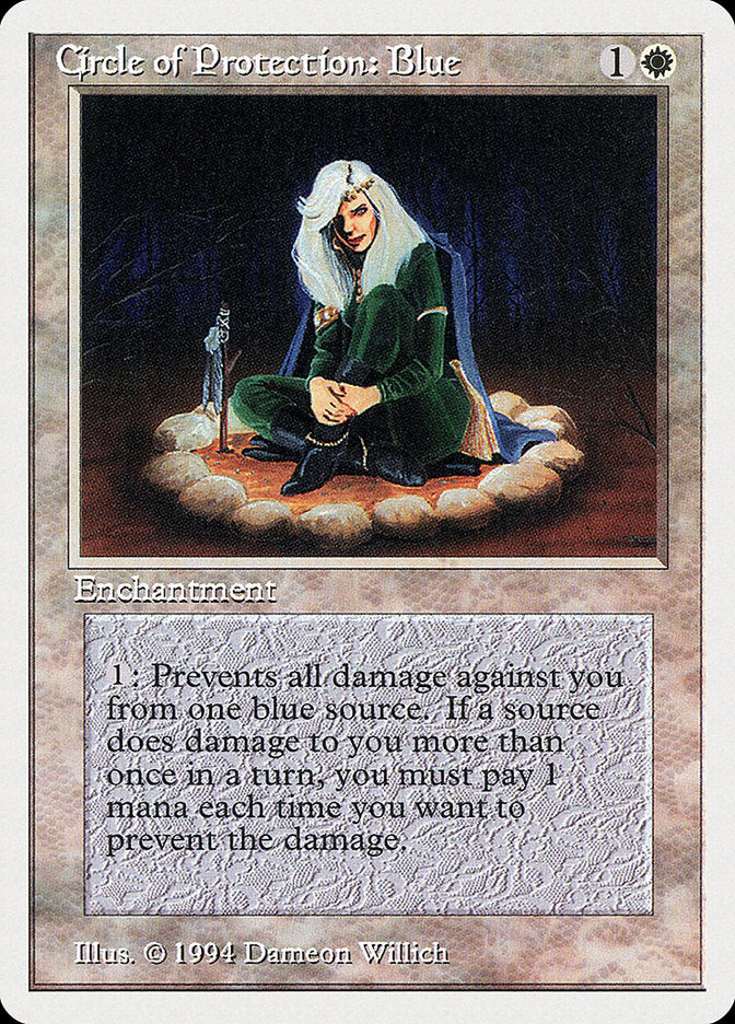 Circle of Protection: Blue [Summer Magic / Edgar] | Odin's Place