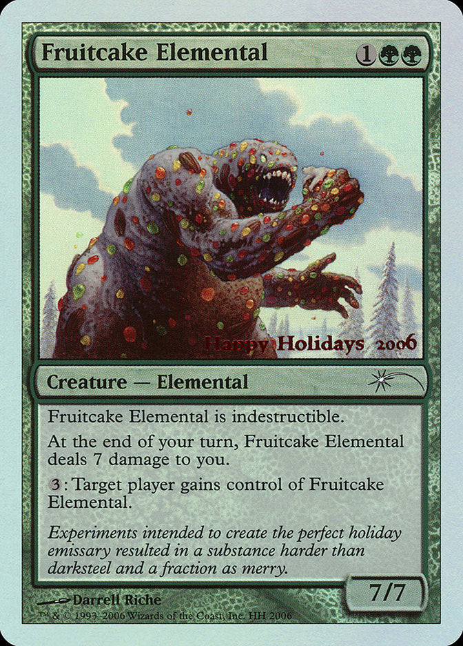 Fruitcake Elemental [Happy Holidays] | Odin's Place