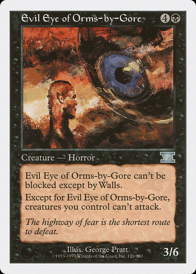 Evil Eye of Orms-by-Gore (126) [Classic Sixth Edition] | Odin's Place