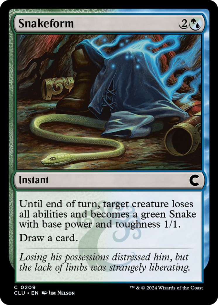 Snakeform [Ravnica: Clue Edition] | Odin's Place