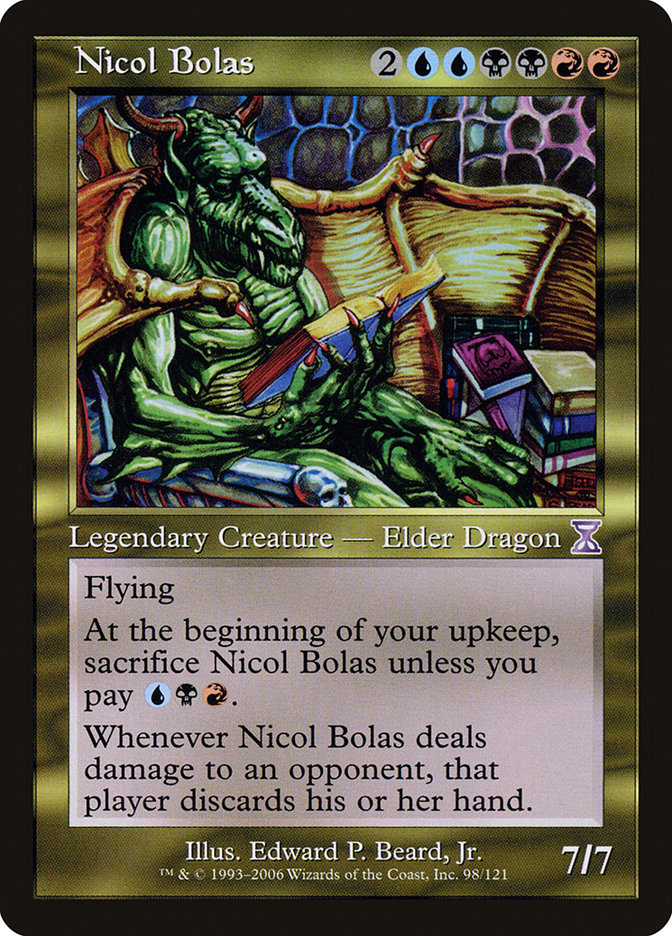 Nicol Bolas (98) [Time Spiral Timeshifted] | Odin's Place