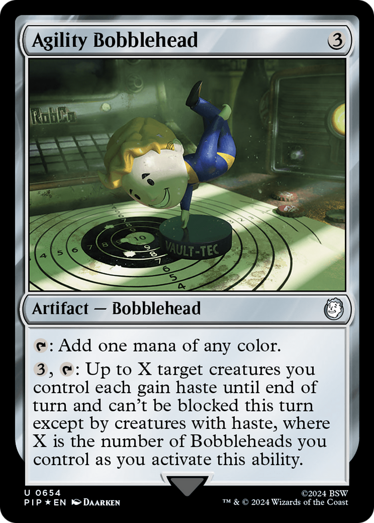 Agility Bobblehead (Surge Foil) [Fallout] | Odin's Place