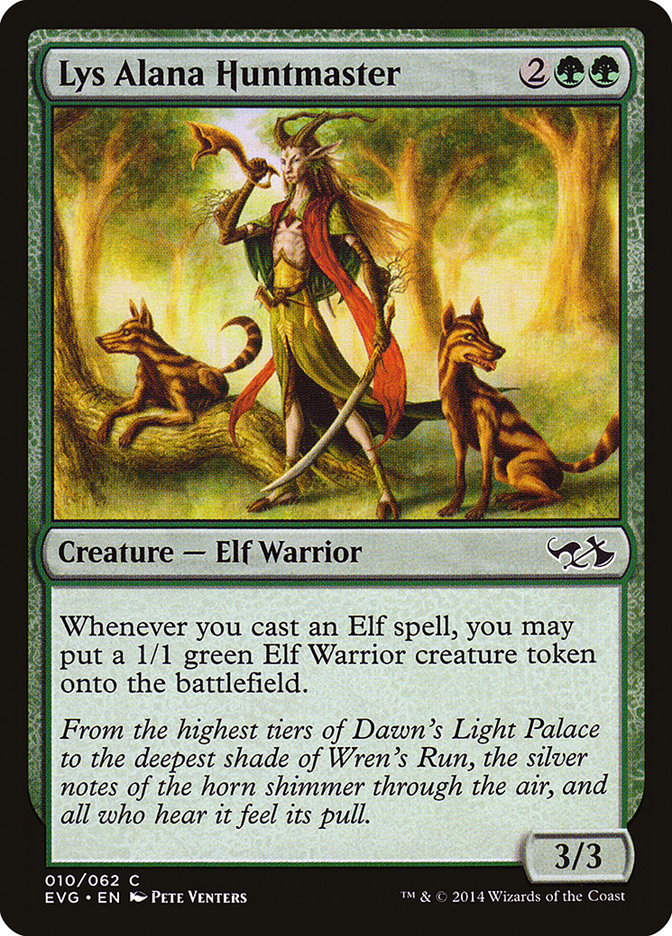 Lys Alana Huntmaster (10) (Elves vs. Goblins) [Duel Decks Anthology] | Odin's Place