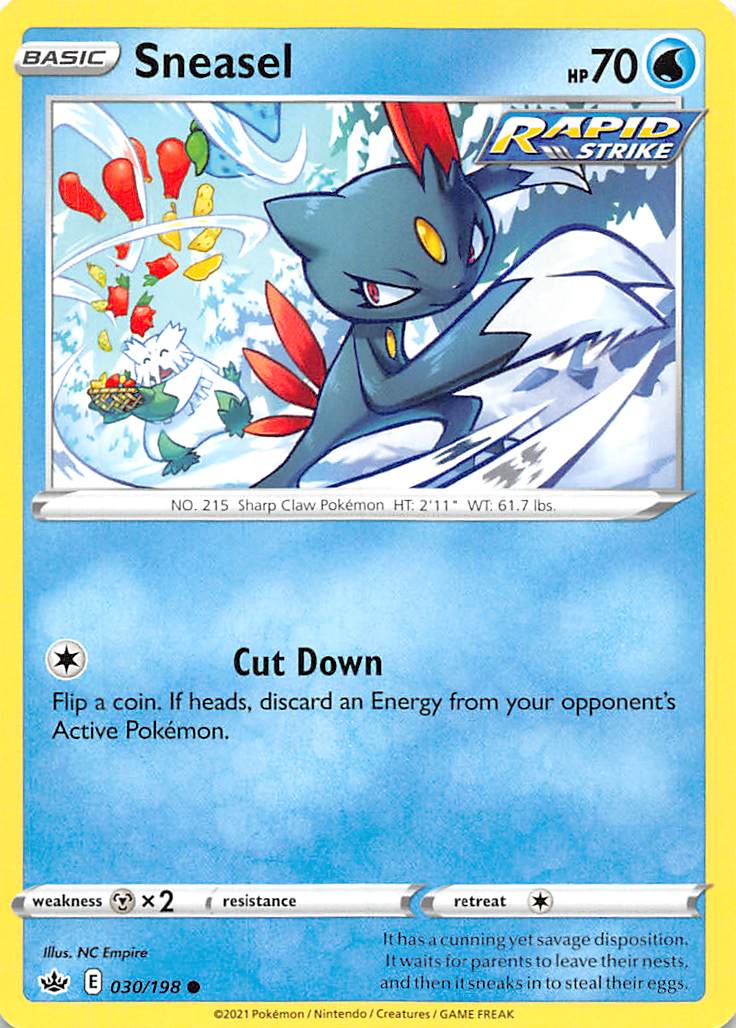 Sneasel (030/198) [Sword & Shield: Chilling Reign] | Odin's Place