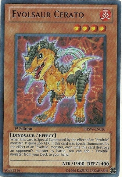 Evolsaur Cerato [PHSW-EN020] Ultra Rare | Odin's Place