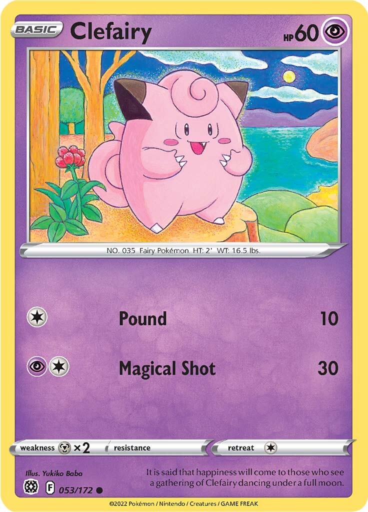 Clefairy (053/172) [Sword & Shield: Brilliant Stars] | Odin's Place