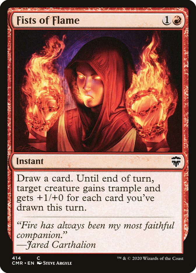 Fists of Flame [Commander Legends] | Odin's Place