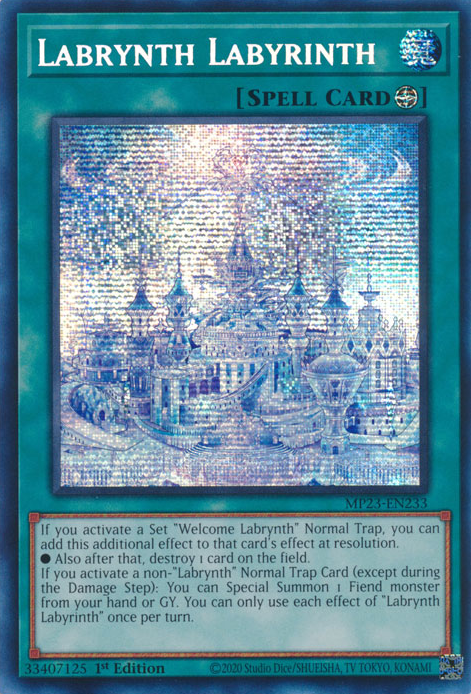 Labrynth Labyrinth [MP23-EN233] Prismatic Secret Rare | Odin's Place