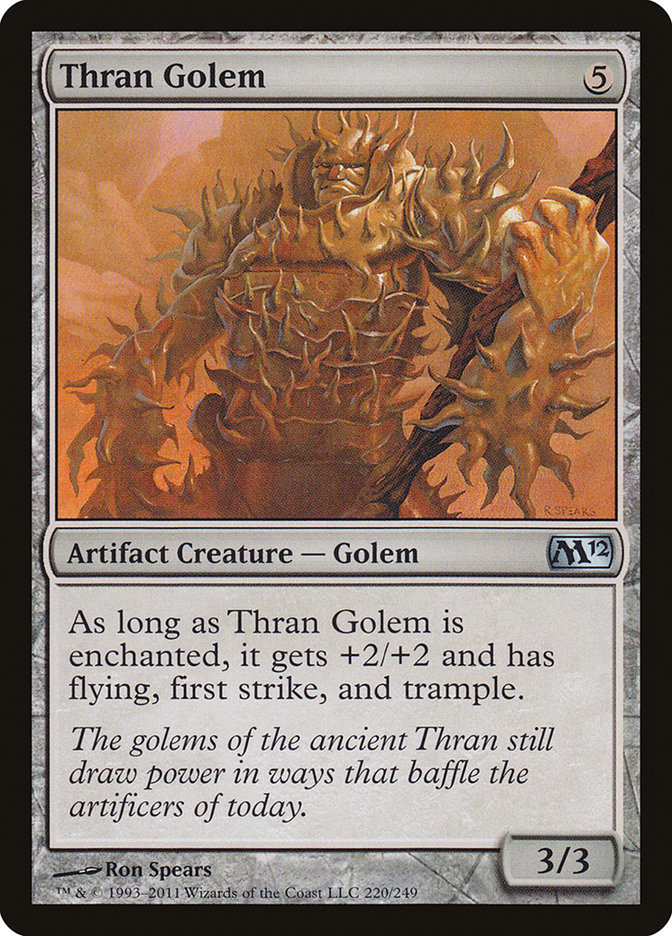 Thran Golem (220) [Magic 2012] | Odin's Place