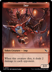 Thopter (0020) // Imp Double-Sided Token [Murders at Karlov Manor Tokens] | Odin's Place