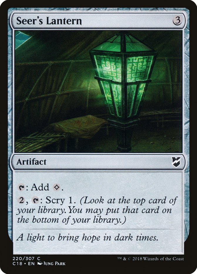 Seer's Lantern (220) [Commander 2018] | Odin's Place