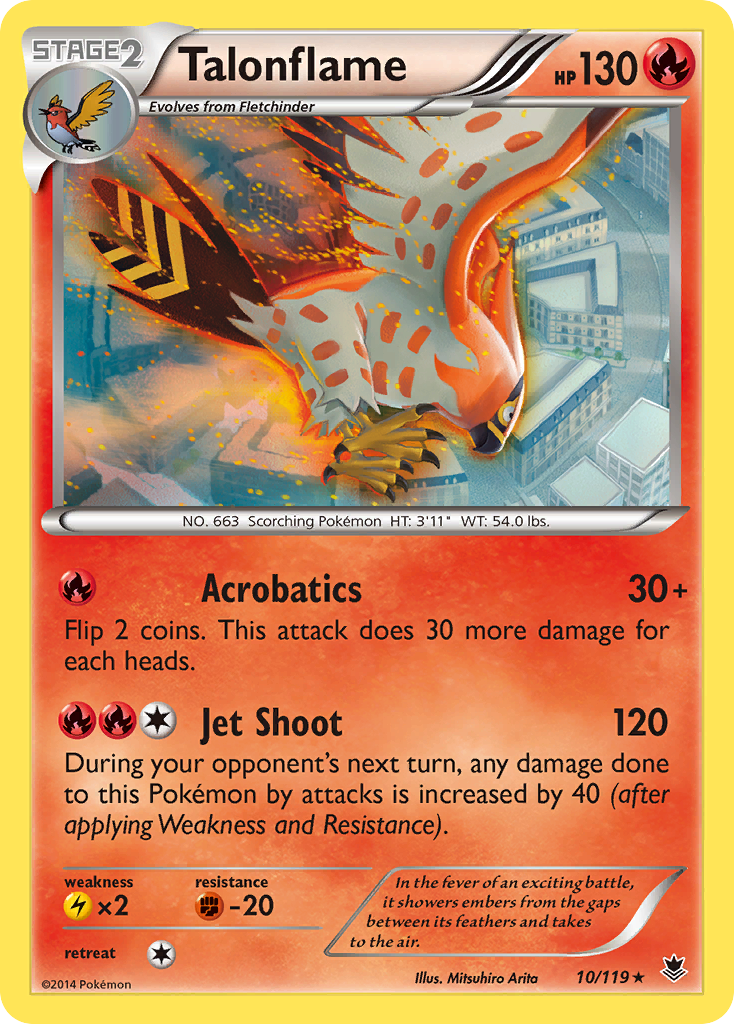 Talonflame (10/119) [XY: Phantom Forces] | Odin's Place
