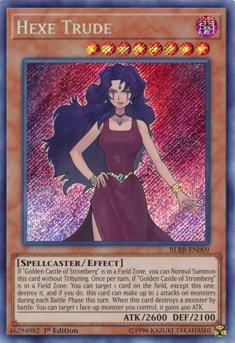 Hexe Trude [BLRR-EN009] Secret Rare | Odin's Place