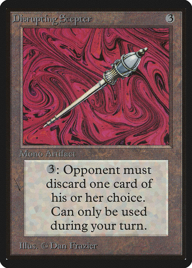 Disrupting Scepter (243) [Beta Edition] | Odin's Place