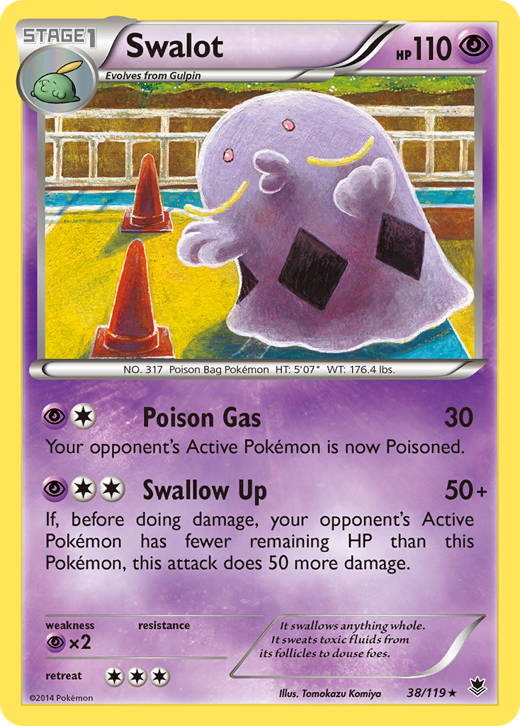 Swalot (38/119) [XY: Phantom Forces] | Odin's Place