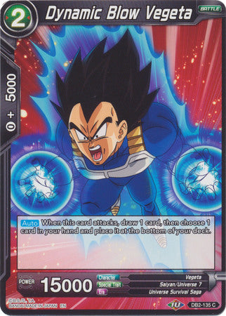 Dynamic Blow Vegeta (DB2-135) [Divine Multiverse] | Odin's Place