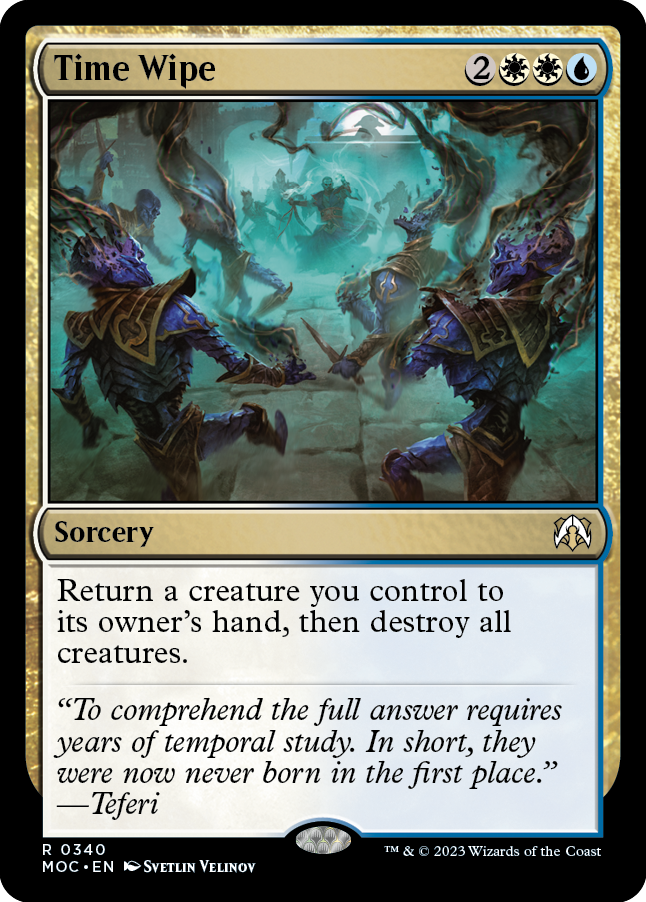Time Wipe [March of the Machine Commander] | Odin's Place