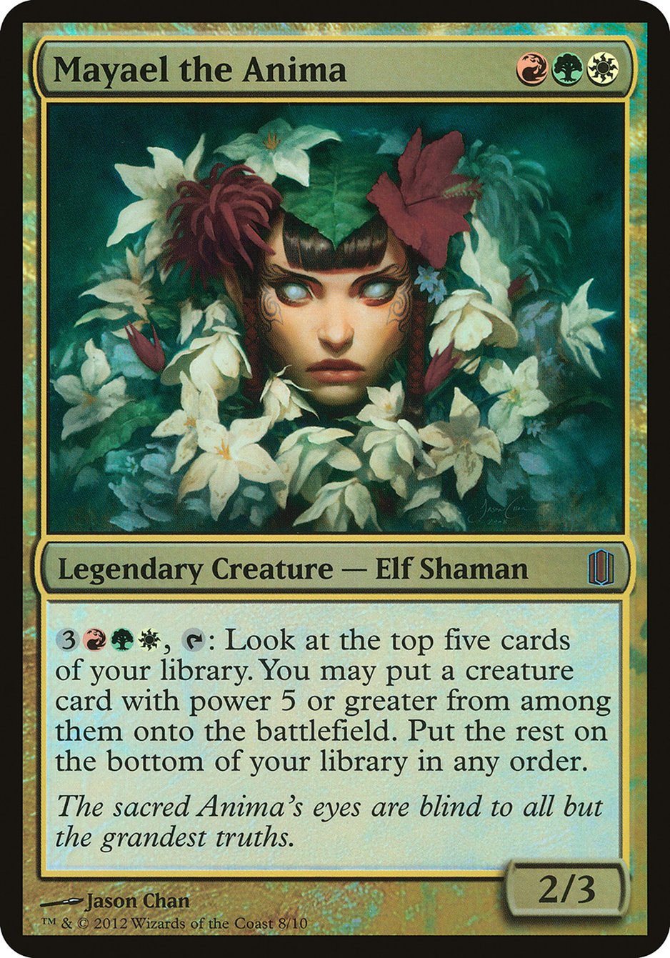 Mayael the Anima (8) (Oversized) [Commander's Arsenal Oversized] | Odin's Place