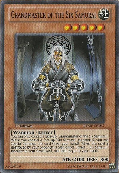 Grandmaster of the Six Samurai [RYMP-EN087] Common | Odin's Place