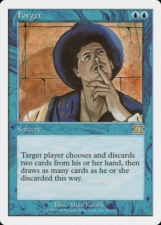 Forget (70) [Classic Sixth Edition] | Odin's Place