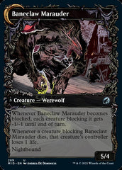 Baneblade Scoundrel // Baneclaw Marauder (Showcase Equinox) [Innistrad: Midnight Hunt] | Odin's Place